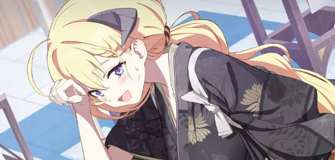 蔚蓝档案明里新年介绍2