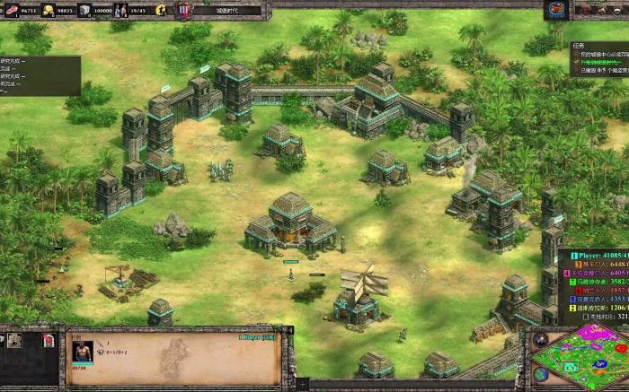 帝国时代2双柱城怎么打1