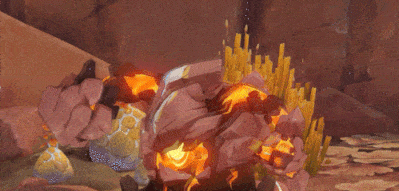 原神熔岩游像蚀土者怎么打4