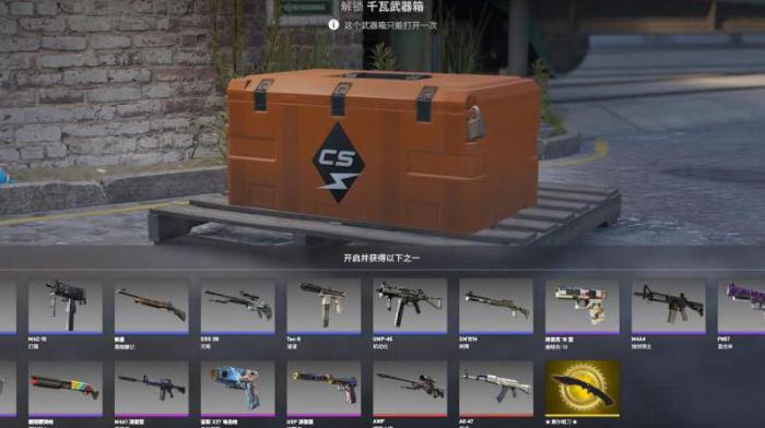 csgo新手建议开什么箱子2