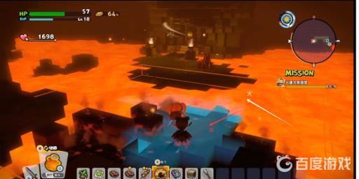 创世小玩家2熔岩湖钻石在哪?2